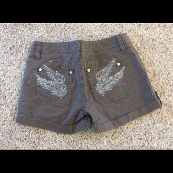 Miss Me Pants - Miss Me Shorts NWT Sz 27 Khaki/Olive